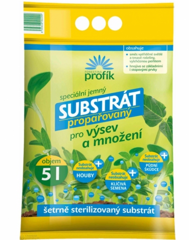 Forestina Substrat de însămânțare aburit 5l