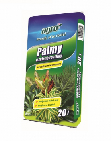 AGRO Substrat pentru palmieri și plante verzi 20l