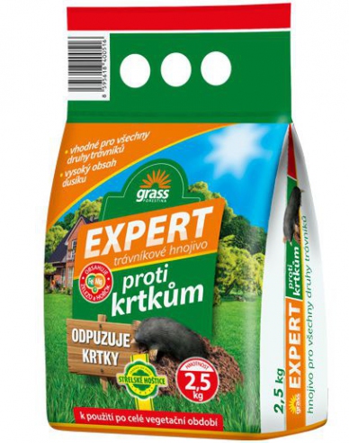 Expert Îngrășământ pentru gazon cu efect anti-mole 5 kg
