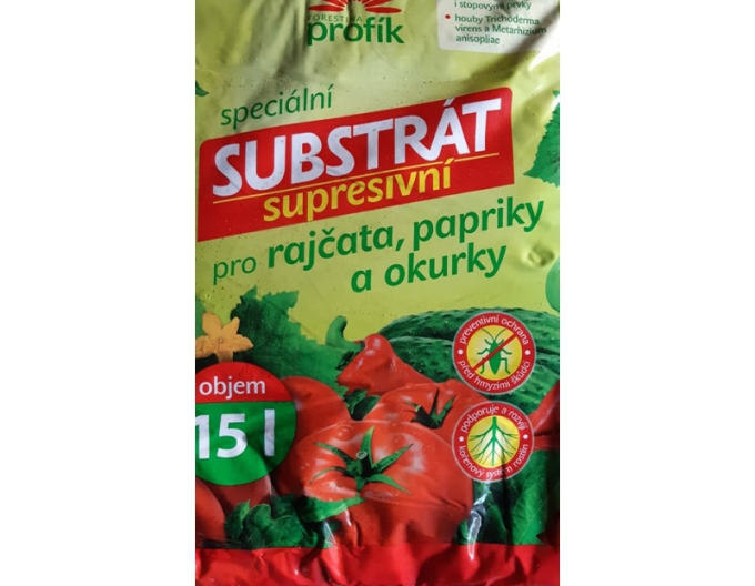 Profík Suppressive Substrat pentru roșii, ardei și castraveți 15l