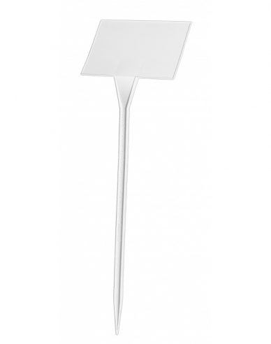 Etichetă pentru plante, albă, 1 buc., 42cm