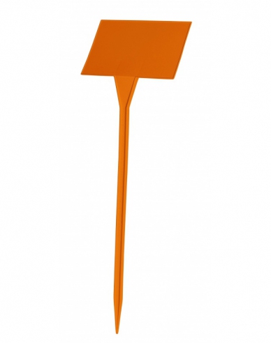 Etichetă pentru plante, portocalie, 1 buc., 42cm